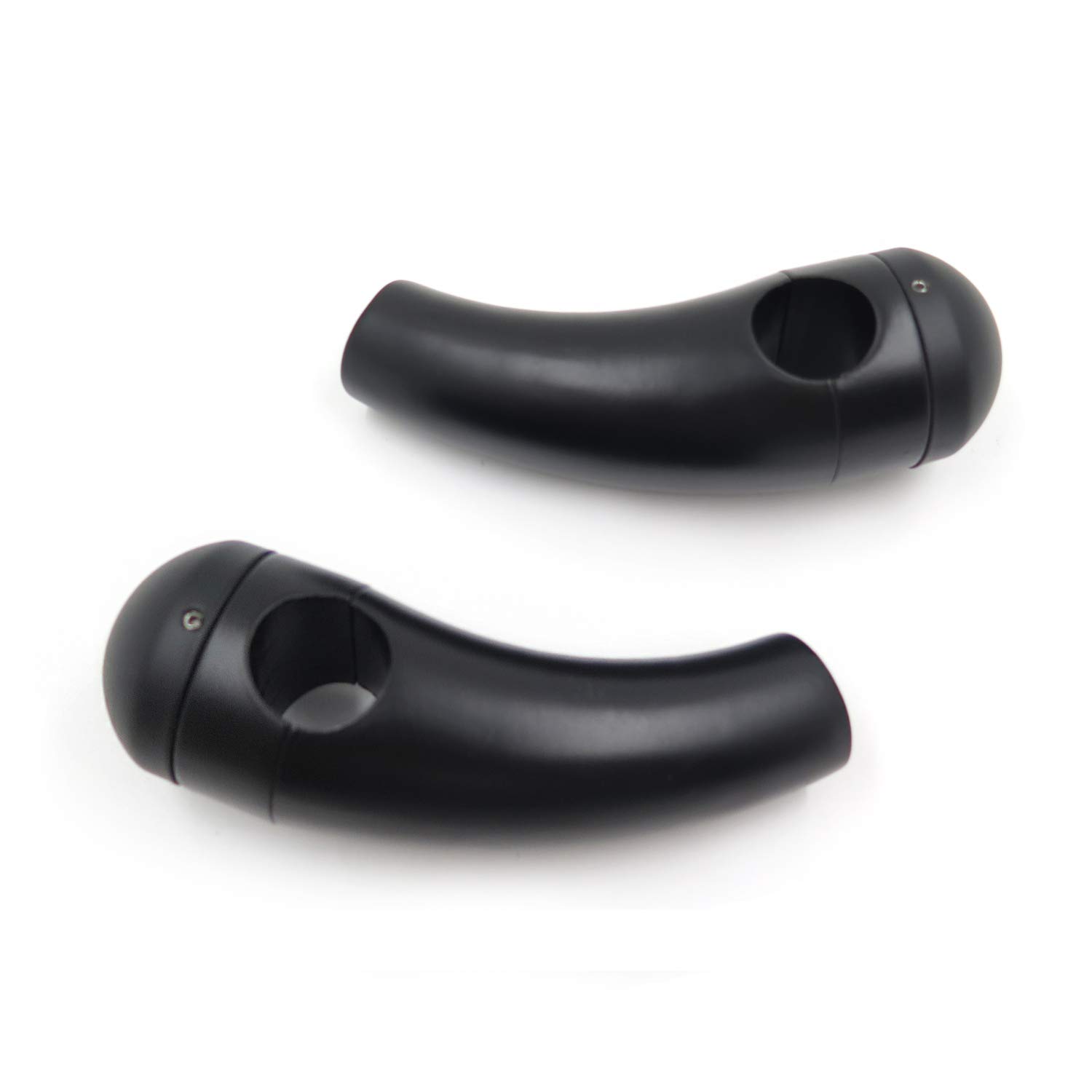 HTTMT- Black 7/8" 22mm Handlebar Riser Mounting Clamp Compatible with Harley Suzuki Kawasaki [P/N:MT030-001-22] - Image 5