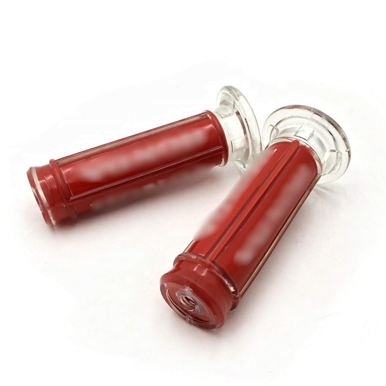 HTTMT- Compatible with Hond Bike Dirt Bike APRILLA Bimmer Polaris Offroad KTM 25mm Red Hand Grips Sport - Image 4