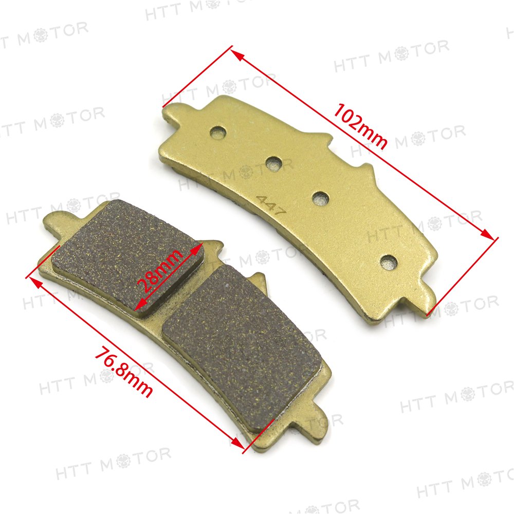 HTTMT Disc Brake Pad Set Compatible with Ducati 1098 S Tricolor Ducati 1199 Panigale Tricolore - Image 6