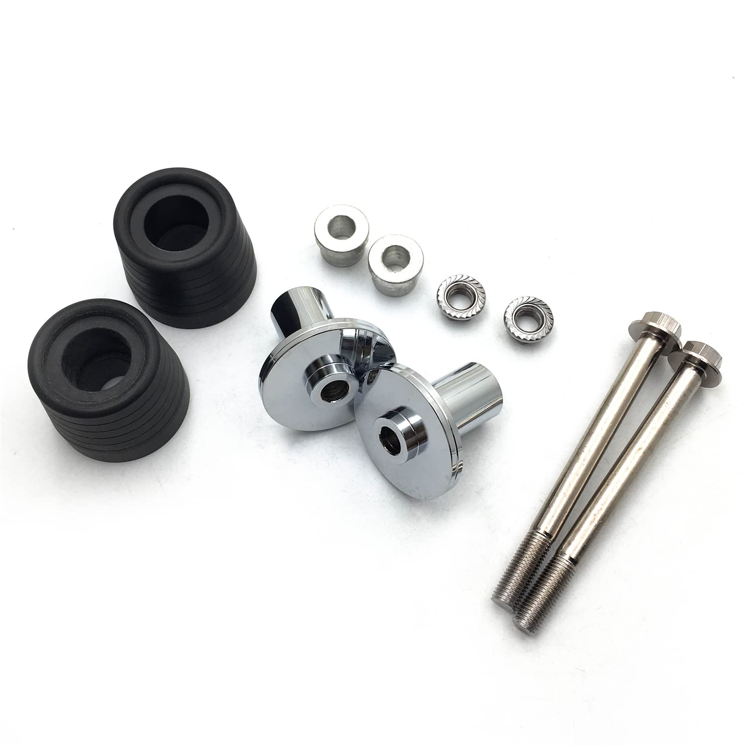 HTTMT MT219-054- No Cut Frame Slider Compatible with Suzuk Gsxr 600 750 2005-2008 Yamah Fjr1300 2006-2010 B - Image 5